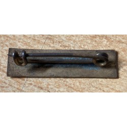 Propaganda badge "I'm Not a Knight" from the 1920s/30s