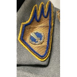 Rarity'! M40/44 jacket for Lieutenant Colonel of the General Staff, Italian Social Republic period