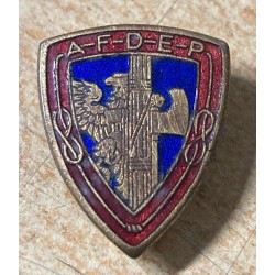 AFDEP fascist badge - Fascist Association of Public Offices Employees