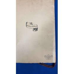 Historical military calendar NIZZA Cavalleria 1937