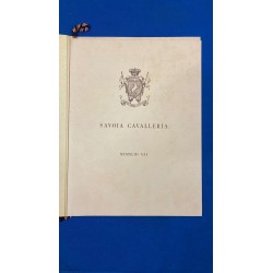 Regimental military calendara SAVOIA Cavalry Rgt 1943