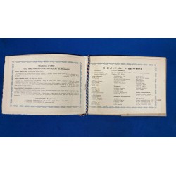 Rare regimental calendar of the 2nd Tank Infantry Regiment