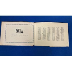 Calendario reggimentale 2° Reggimento Fanteria Carrista  1938