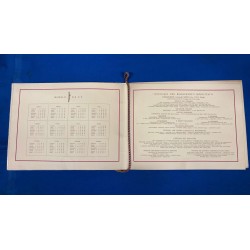 Calendario Reggimentale 7° Reggimento Lancieri di MILANO 1942
