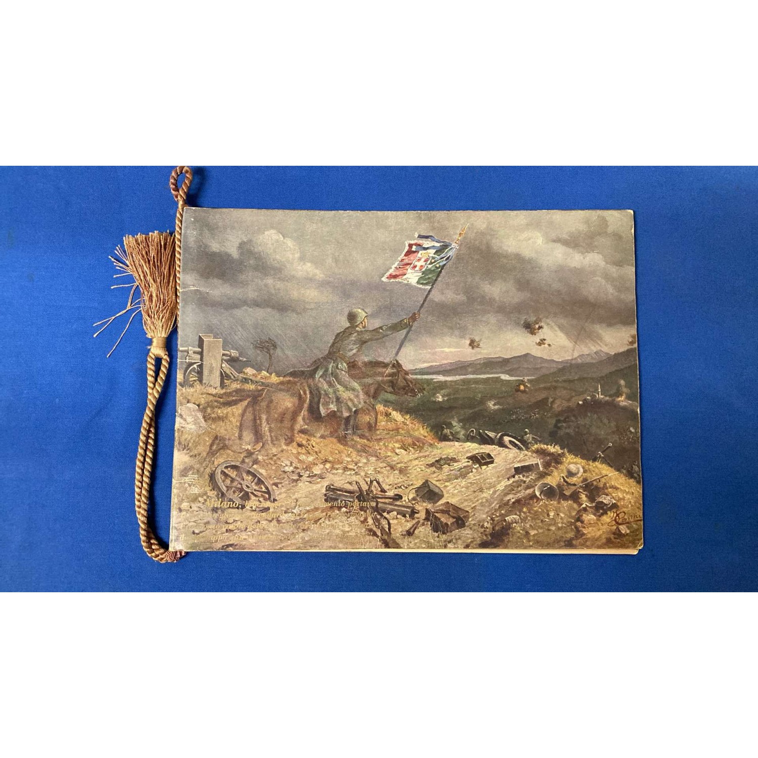 Military calendar 7th Cavalry Rgt. MILANO Lancers 1942