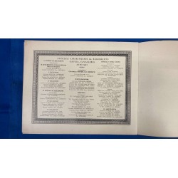 Calendario reggimentale  SAVOJA Cavalleria 1927