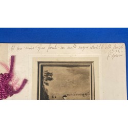 Regimental calendar of the Dragoons of Piedmont NIZZA Cavalleria 1929, with dedication of the Colonel Commander