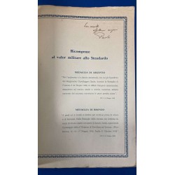 Cavalleggeri Guide 1928 calendar with autograph of the Colonel Commander