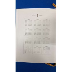 Calendario reggimentale 3° Reggimento Artiglieria Celere  Principe Amedeo Duca d Aosta 1941