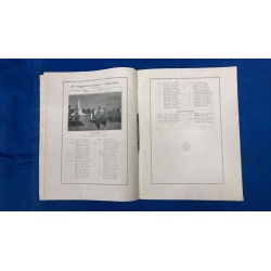 Military calendar IV° Territorial Army Corps Verona 1932, the back is damaged