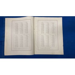 Military calendar IV° Territorial Army Corps Verona 1932, the back is damaged