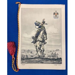 Calendario reggimentale Reggimento Artiglieria Celere Principe Amedeo Duca d Aosta 1939