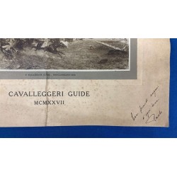 Calendario reggimentale 19° Rgt. Cavalleggeri e Guide 1927