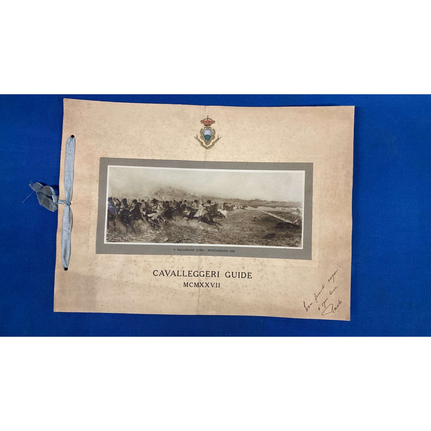 Calendario reggimentale 19° Rgt. Cavalleggeri e Guide 1927