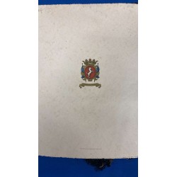 Calendario reggimentale Reggimento Cavalleria SAVOIA 1934