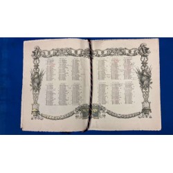 Calendario reggimentale Reggimento Cavalleria SAVOIA 1934