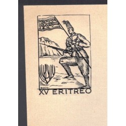 Busta e carta da lettera del XV° Battaglione Coloniale Eritreo