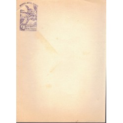 XXIII° Colonial Eritrean Batallion envelope and paper
