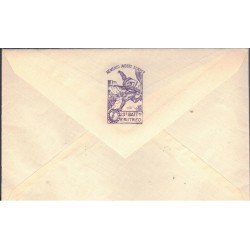 XXIII° Colonial Eritrean Batallion envelope and paper