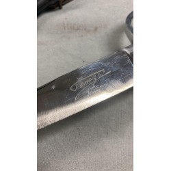 Extremely rare MVSN M32 dagger with motto FEDELMENTE and acid signature of General Terruzzi