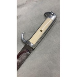 Extremely rare MVSN M32 dagger with motto FEDELMENTE and acid signature of General Terruzzi