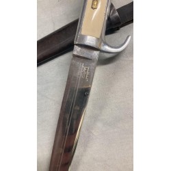 Extremely rare MVSN M32 dagger with motto FEDELMENTE and acid signature of General Terruzzi