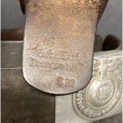 Waffen SS buckle signed RZM 822/38