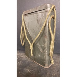 Rarita' !!! Custodia in metallo per maschera antigas polivalente 1a guerra mondiale