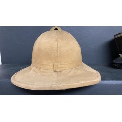 Italian tropical helmet African Campaign 1935/1936, missing chin strap