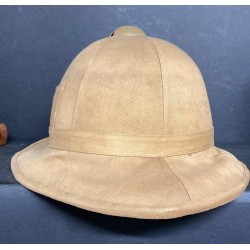 Italian tropical helmet African Campaign 1935/1936, missing chin strap