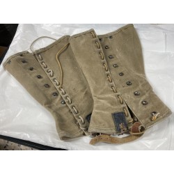 Pair of American World War II Gaiters