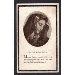 Interesting death notice of a German soldier of the 4th Cavalry Regiment fallen at Wolchow (Battle of Lyuban 1942)