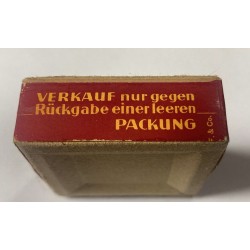 Toothpaste cardboard box for German armed forces WW2