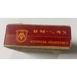 Toothpaste cardboard box for German armed forces WW2