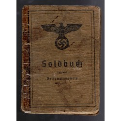Soldbuch belonging to an Obergefreiter, Fredrich Gewald Grenadier Rgt.