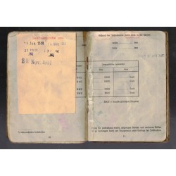 Soldbuch belonging to an Obergefreiter, Fredrich Gewald Grenadier Rgt.