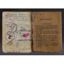 Soldbuch belonging to an Obergefreiter, Fredrich Gewald Grenadier Rgt.