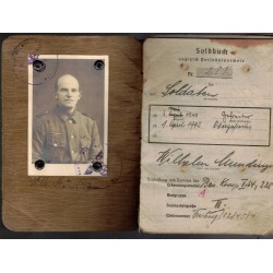 Soldbuch Obergefreiter Wilhelm Mundinger Bau Kompanie I