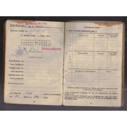 Soldbuch Obergefreiter Wilhelm Mundinger Bau Kompanie I