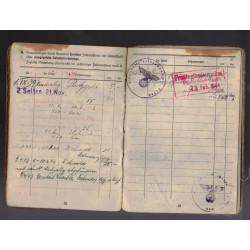 Soldbuch Obergefreiter Wilhelm Mundinger Bau Kompanie I