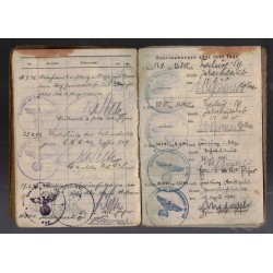 Soldbuch Obergefreiter Wilhelm Mundinger Bau Kompanie I