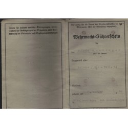 Soldbuch Obergefreiter Wilhelm Mundinger Bau Kompanie I