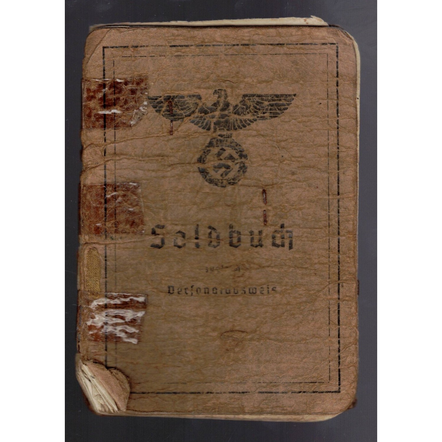 Interessante soldbuch appartenuto ad un Obergefreiter Inf. Pz.Jager Komp 32 , Raddatz Paul