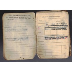 Interesting soldbuch that belonged to an Obergefreiter Inf. Pz.Jager Komp 32 , Raddatz Paul