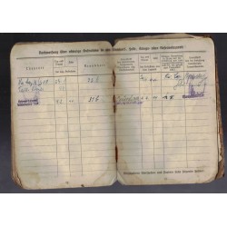 Interesting soldbuch that belonged to an Obergefreiter Inf. Pz.Jager Komp 32 , Raddatz Paul