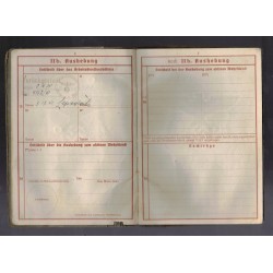 Interesting soldbuch that belonged to an Obergefreiter Inf. Pz.Jager Komp 32 , Raddatz Paul