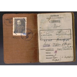 Soldbuch di un Ufficiale d Artiglieria W. Effinger