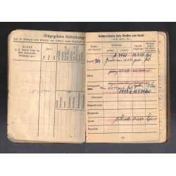 Soldbuch di un Caporale di Fanteria WH , Josef Ehrl