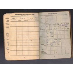 Soldbuch di un Caporale di Fanteria WH , Josef Ehrl