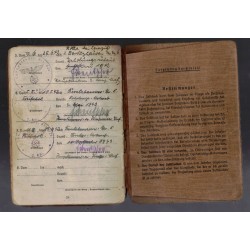 Soldbuch di un Caporale di Fanteria WH , Josef Ehrl